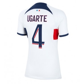 Paris Saint-Germain Manuel Ugarte #4 Bortatröja Dam 2023-24 Kortärmad